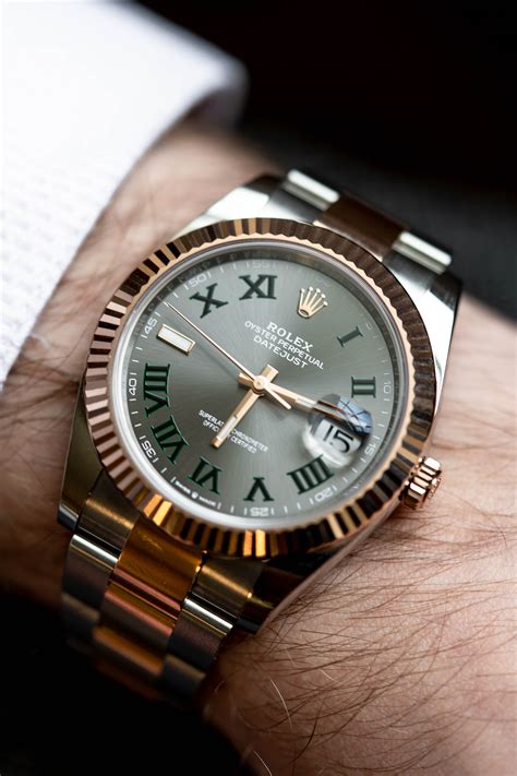 rolex datejust 41mm wimbledon rose gold|Rolex Datejust 41 Wimbledon price.